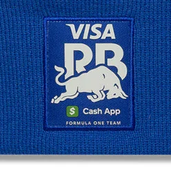 VisaRB Team Wide Cuff Knit Cap, White š„