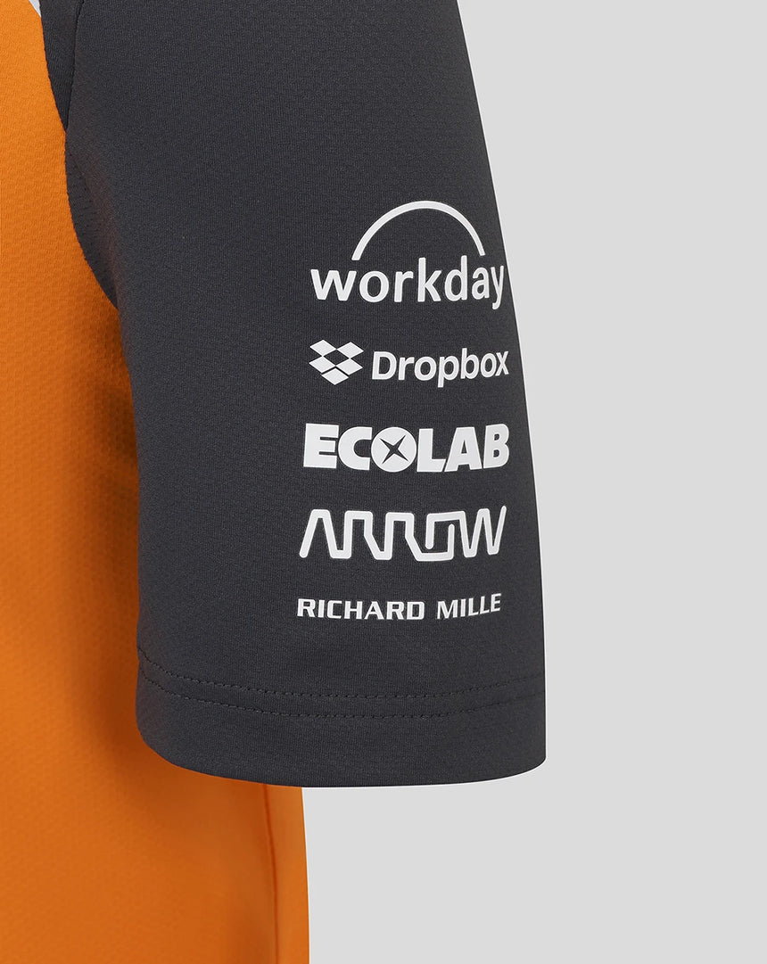 Camiseta con la configuración del equipo McLaren F1, Oscar Piastri, para niños 🔥