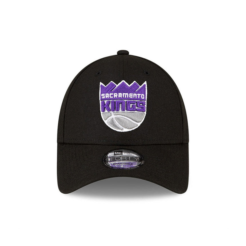 Gorra de béisbol negra de los Sacramento Kings