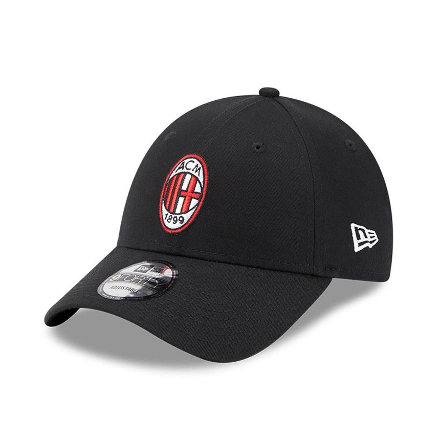 Gorra de béisbol del AC Milan, negra