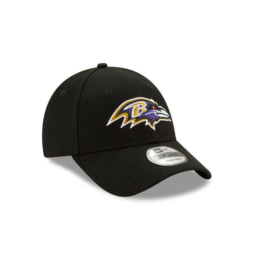 Gorra de béisbol negra de los Baltimore Ravens