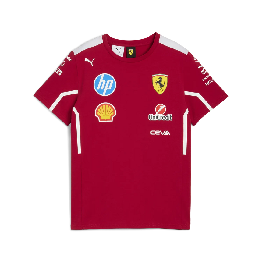 Camiseta del equipo Ferrari para niños 🔥