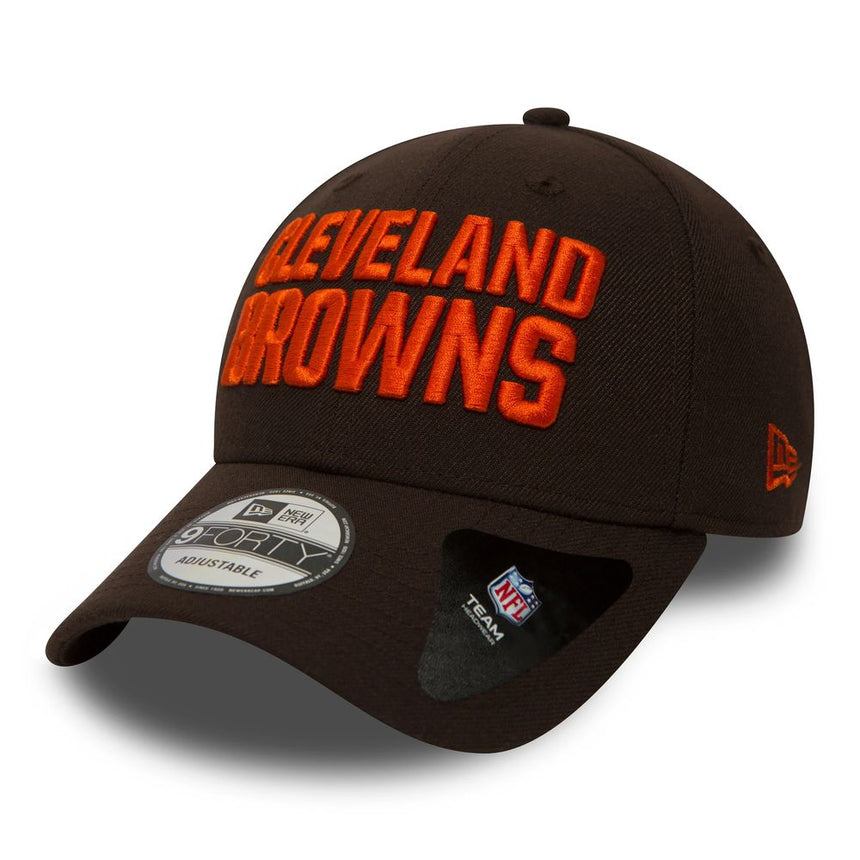 Gorra de béisbol de los Cleveland Browns, marrón