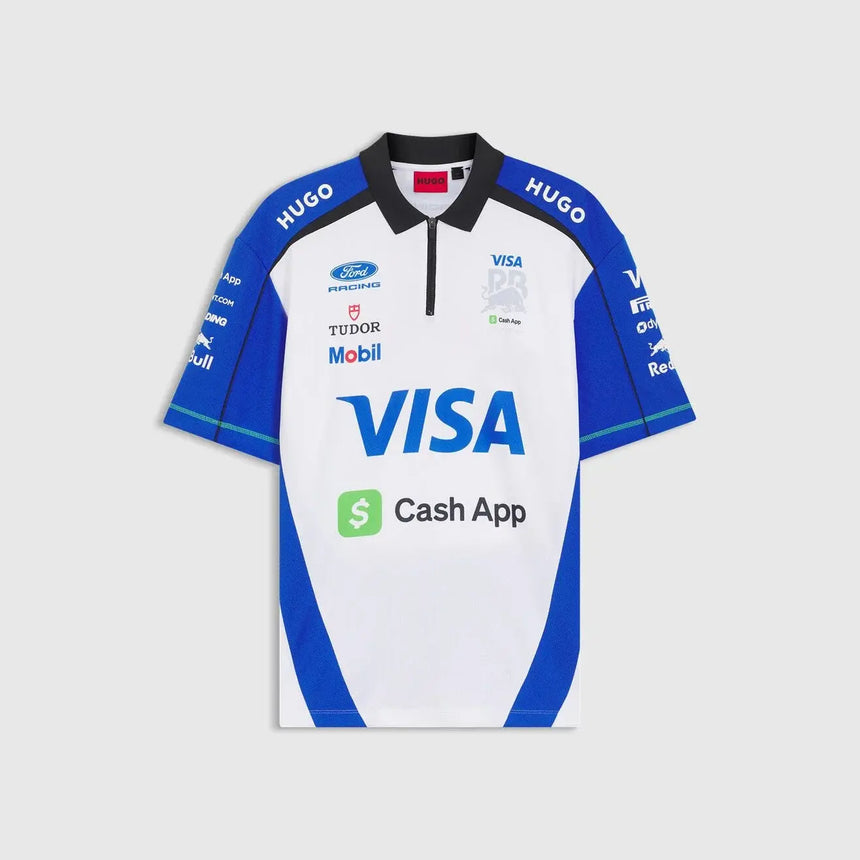 Visa Racing Bulls polo, team, blue, 2026