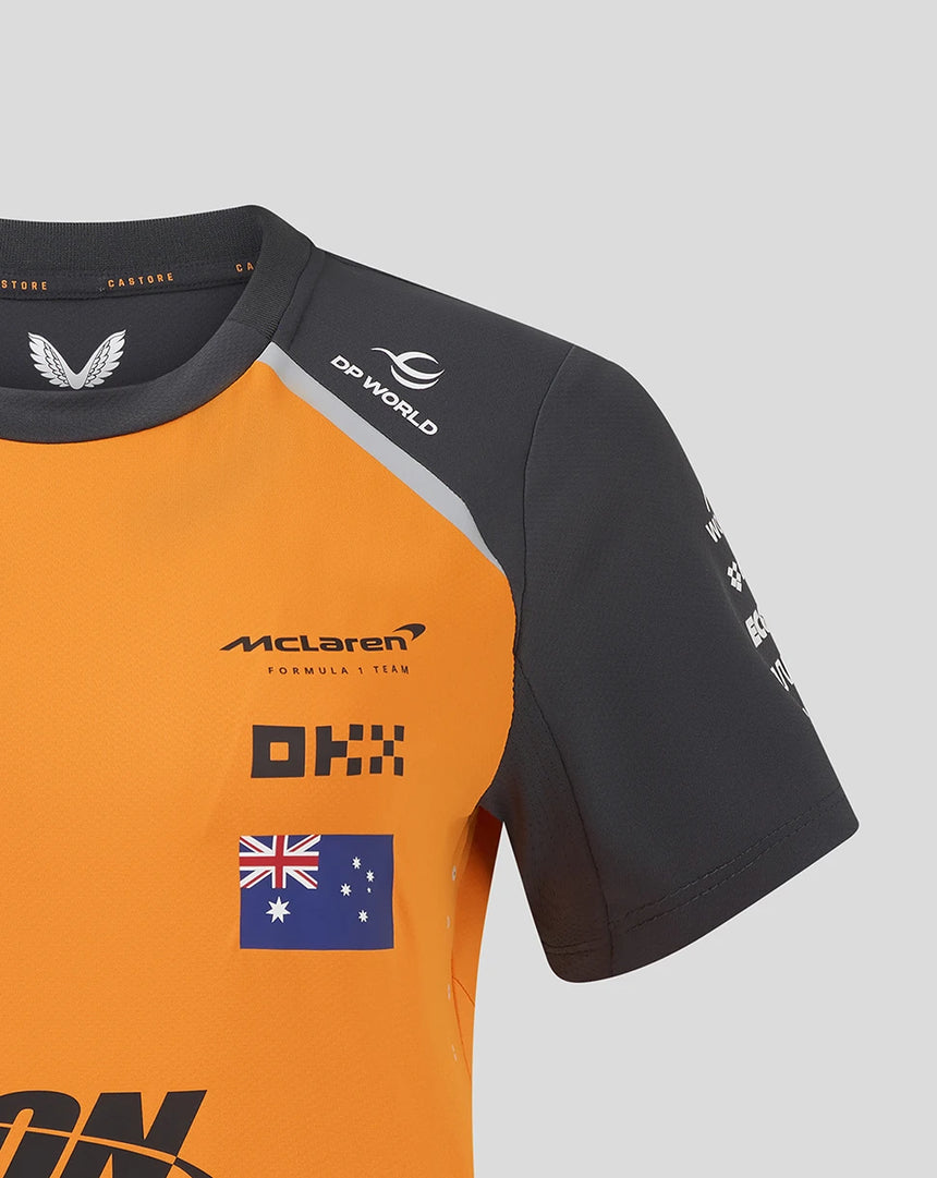 Camiseta de configuración del equipo McLaren F1, Oscar Piastri, mujer 🔥