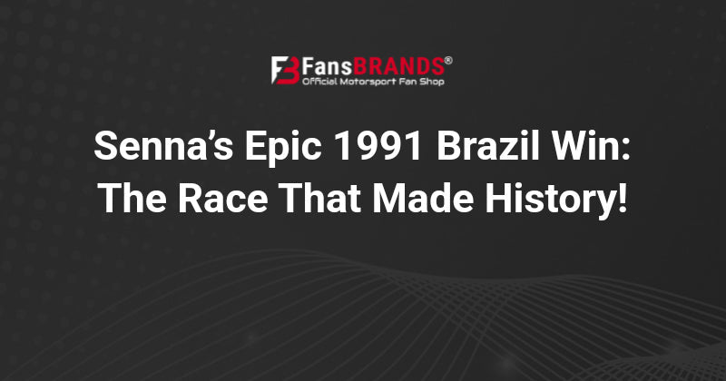 Senna’s Epic 1991 Brazil Win: The Race That Made History!