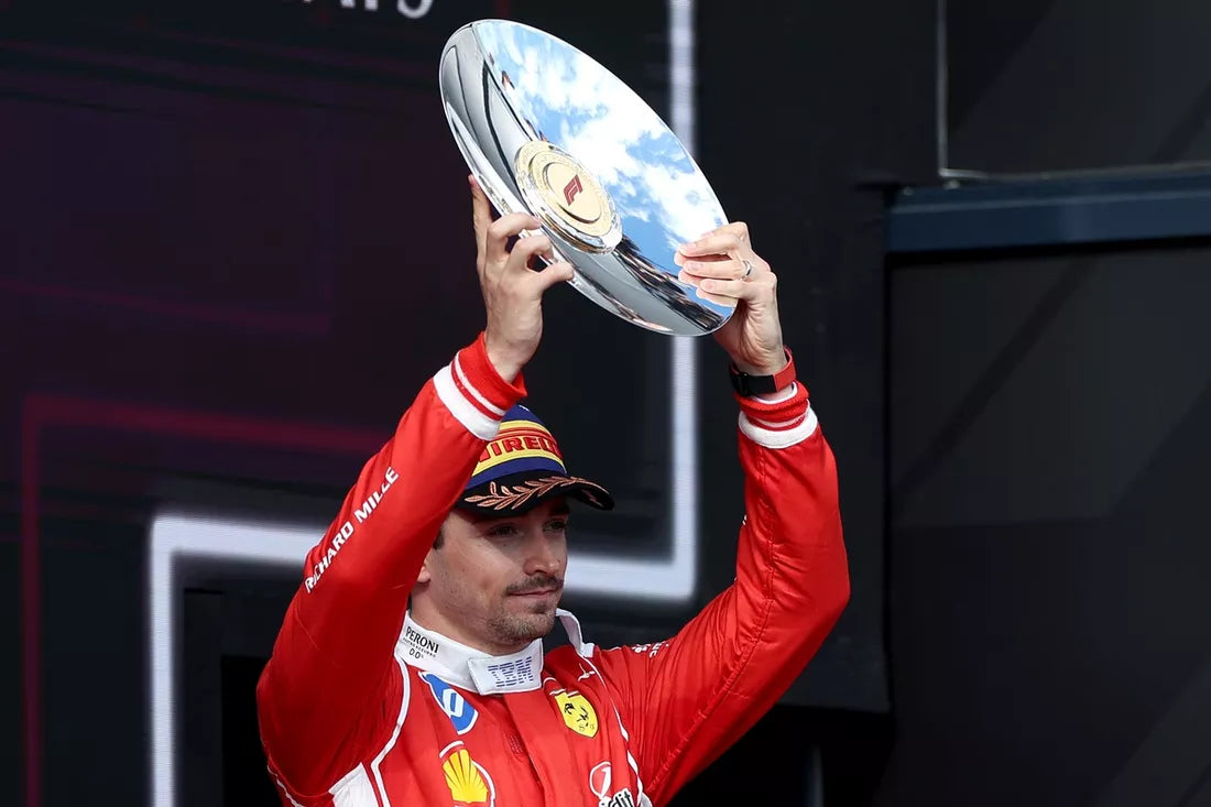 Leclerc marks Ferrari’s 250th Grand Prix win