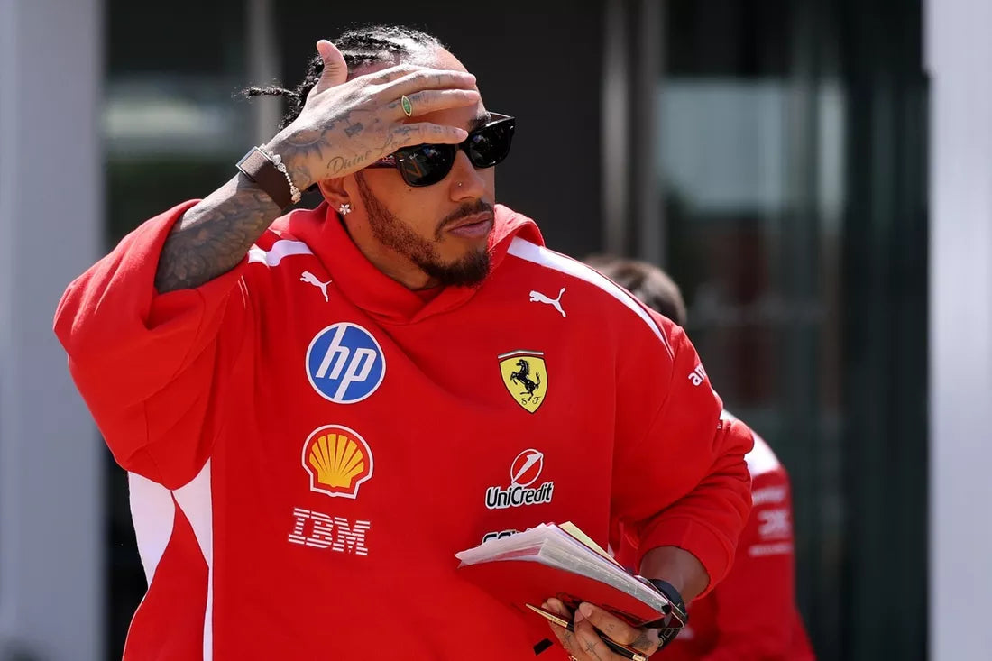 Hamilton thanks Maranello and fans after first Ferrari win