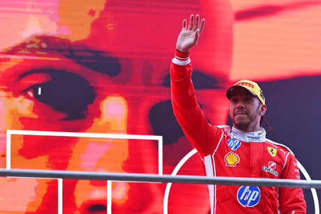 Hamilton Breaks F1 Milestones with First Ferrari Victory
