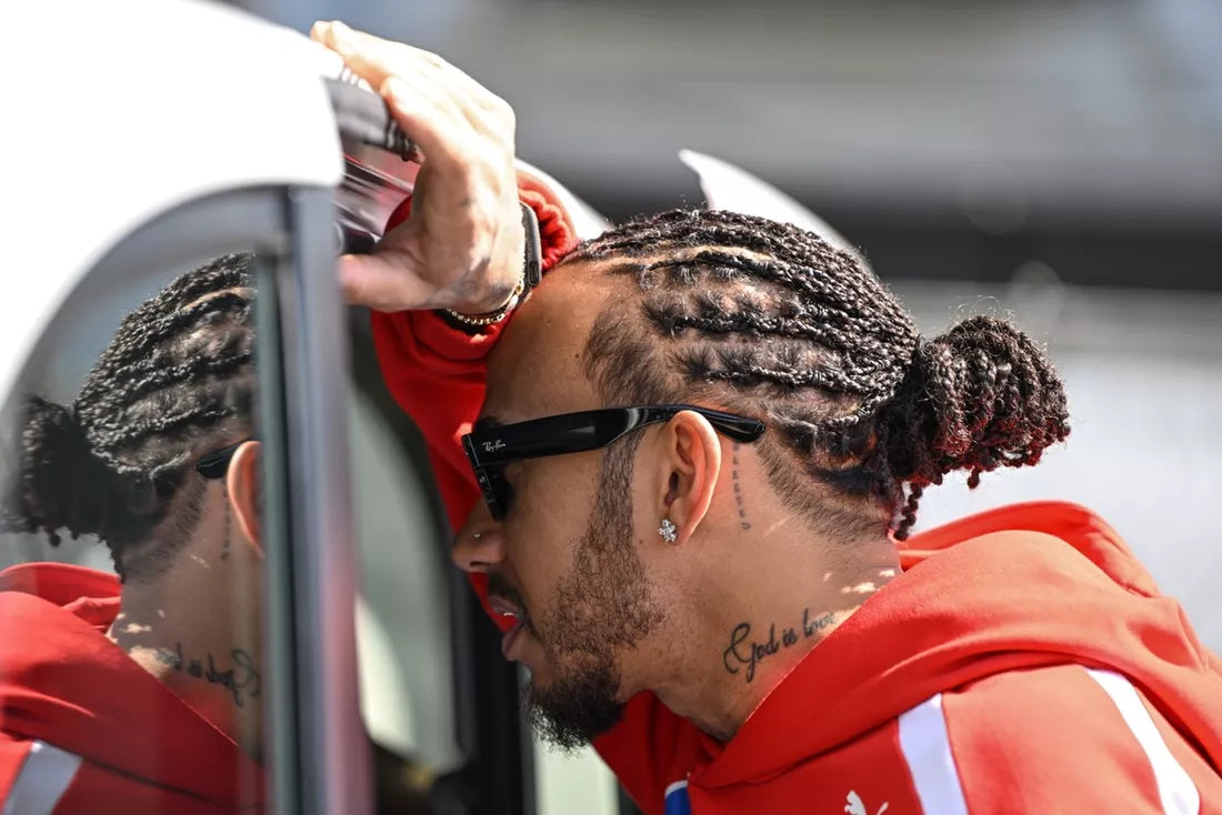 Hamilton secures podium after early tyre gamble