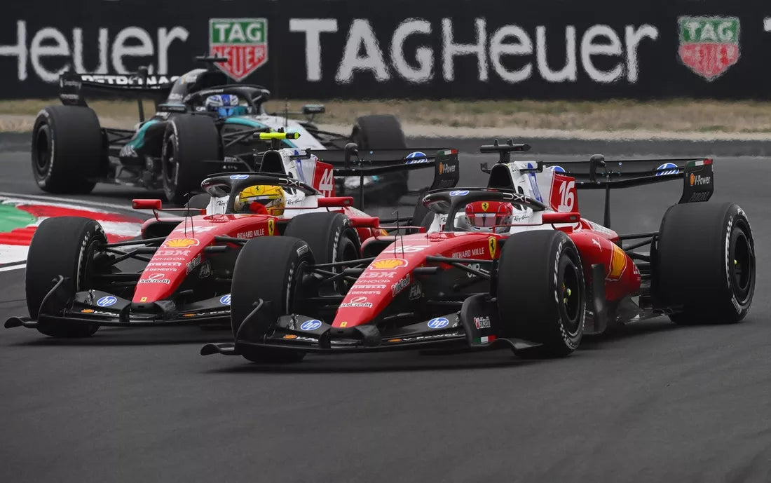 Ferrari struggles with tyre wear and pace