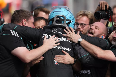 George Russell on pole as strategy heats up in Barcelona