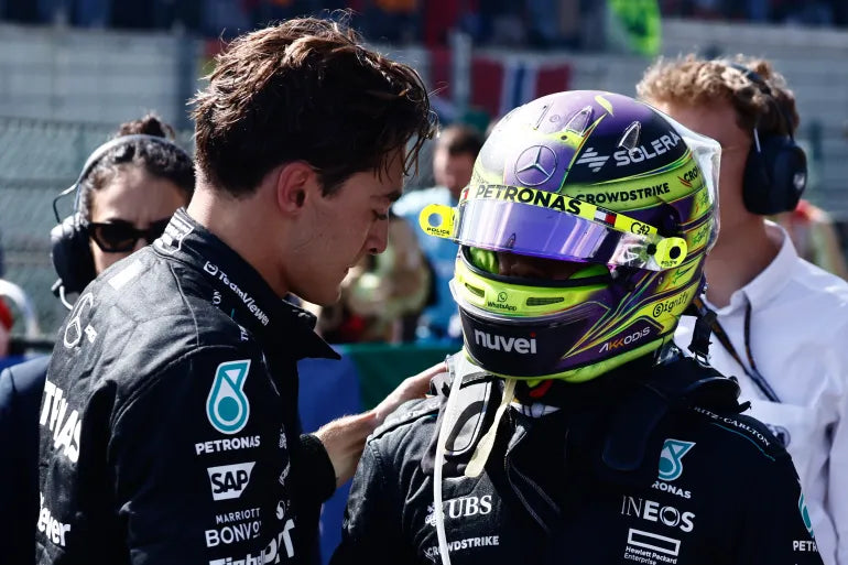 F1 Shakedown Shocks: Russell Wow'd by Surprising Rivals!