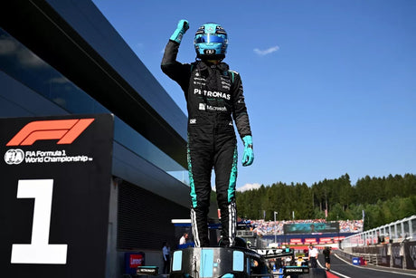 Russell takes pole as Antonelli crashes in qualifying