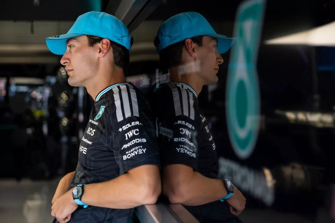 Russell leads Mercedes 1-2 in FP2