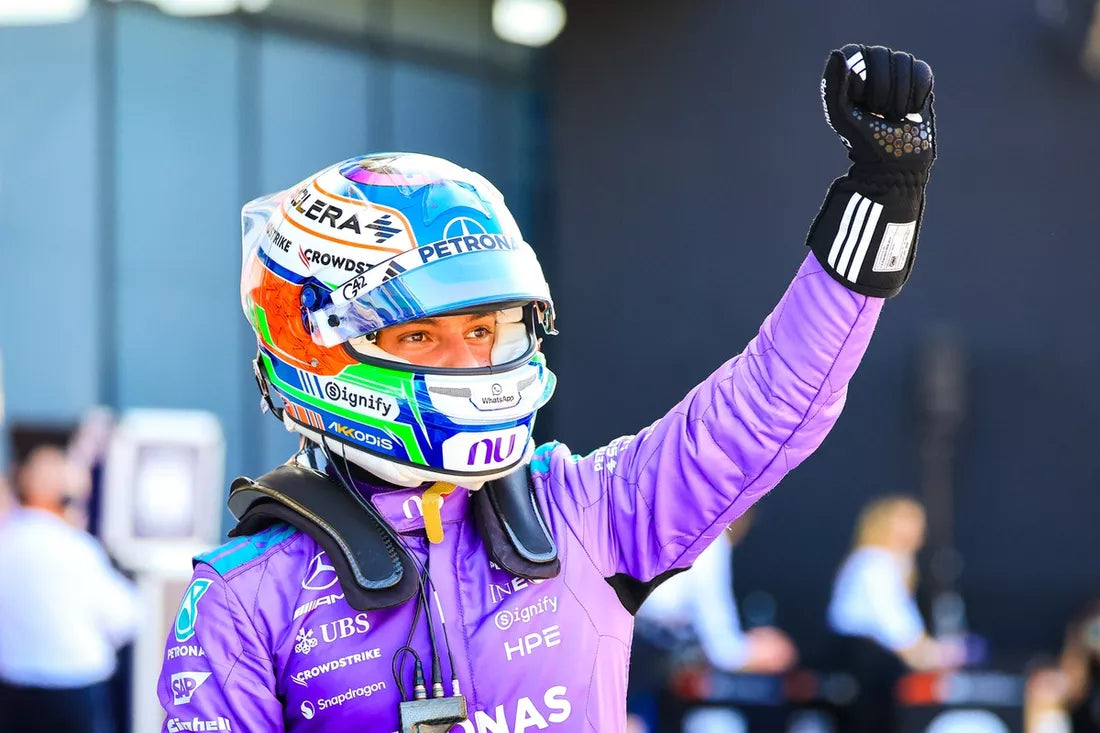 Antonelli wins as Russell retires after Hamilton clash