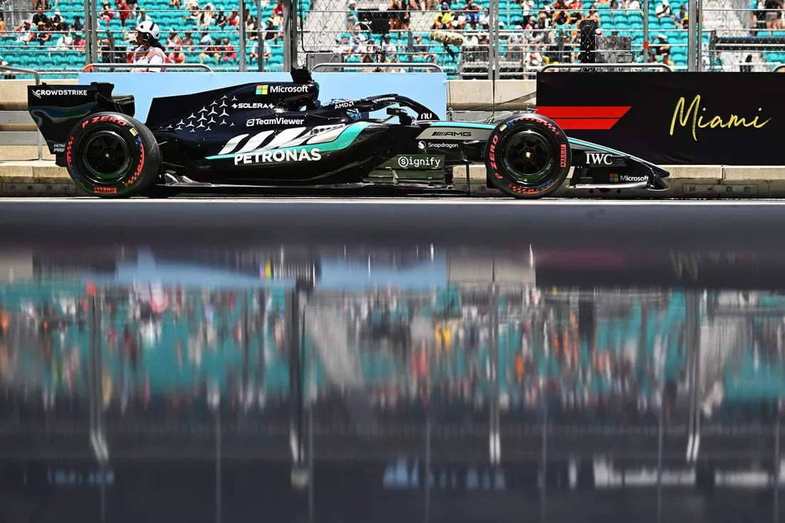 Mercedes reveals special W17 livery for Bahrain