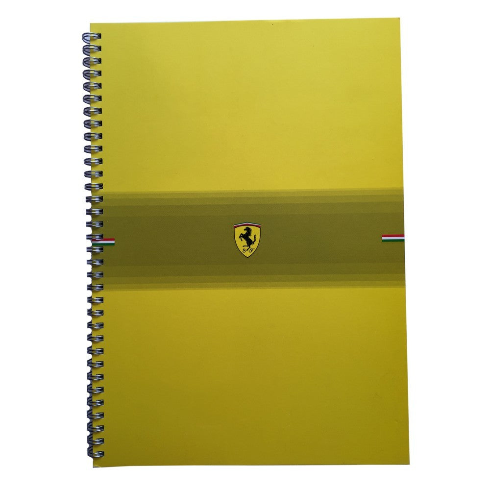 Ferrari Exercise book, A4, Yellow, 2014 - FansBRANDS®