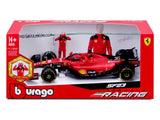 Ferrari model car, SF-23, Charles Leclerc, 1:24, bburago, with pilot