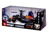 Red Bull Racing model car, bburago, Max Verstappen, #1, 1:24, RB19, with pilot