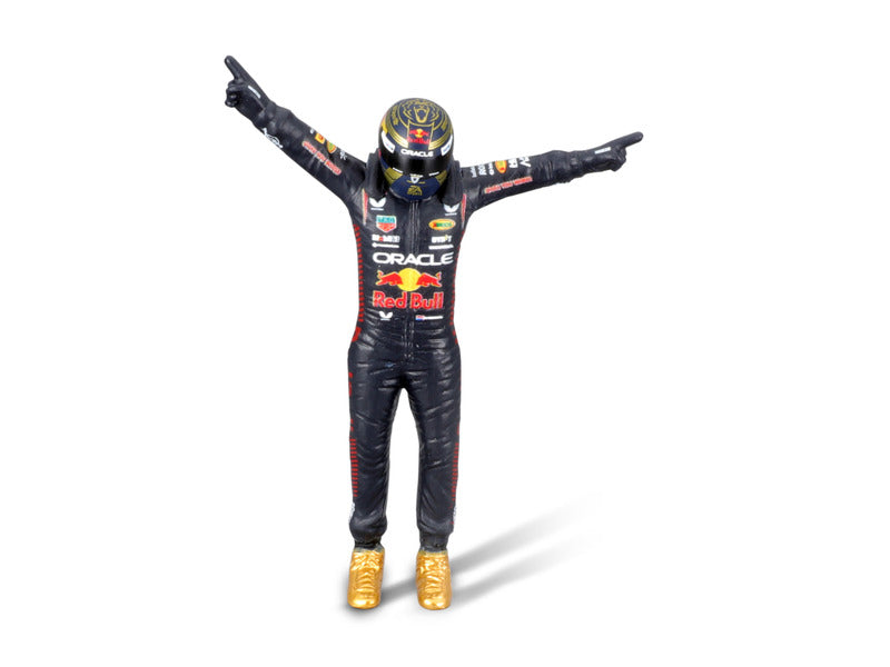 Red Bull Racing model car, bburago, Max Verstappen, #1, 1:24, RB19, with pilot