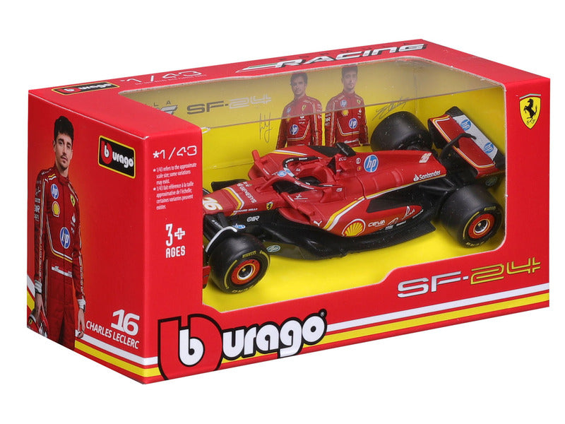 Ferrari Model car, Charles Leclerc, SF-24, bburago, red 🔥