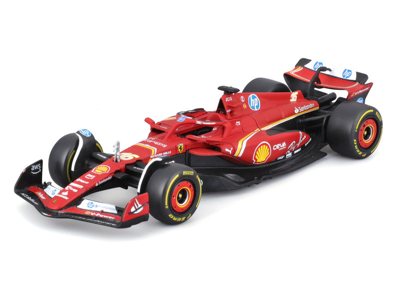 Ferrari Model car, Charles Leclerc, SF-24, bburago, red 🔥