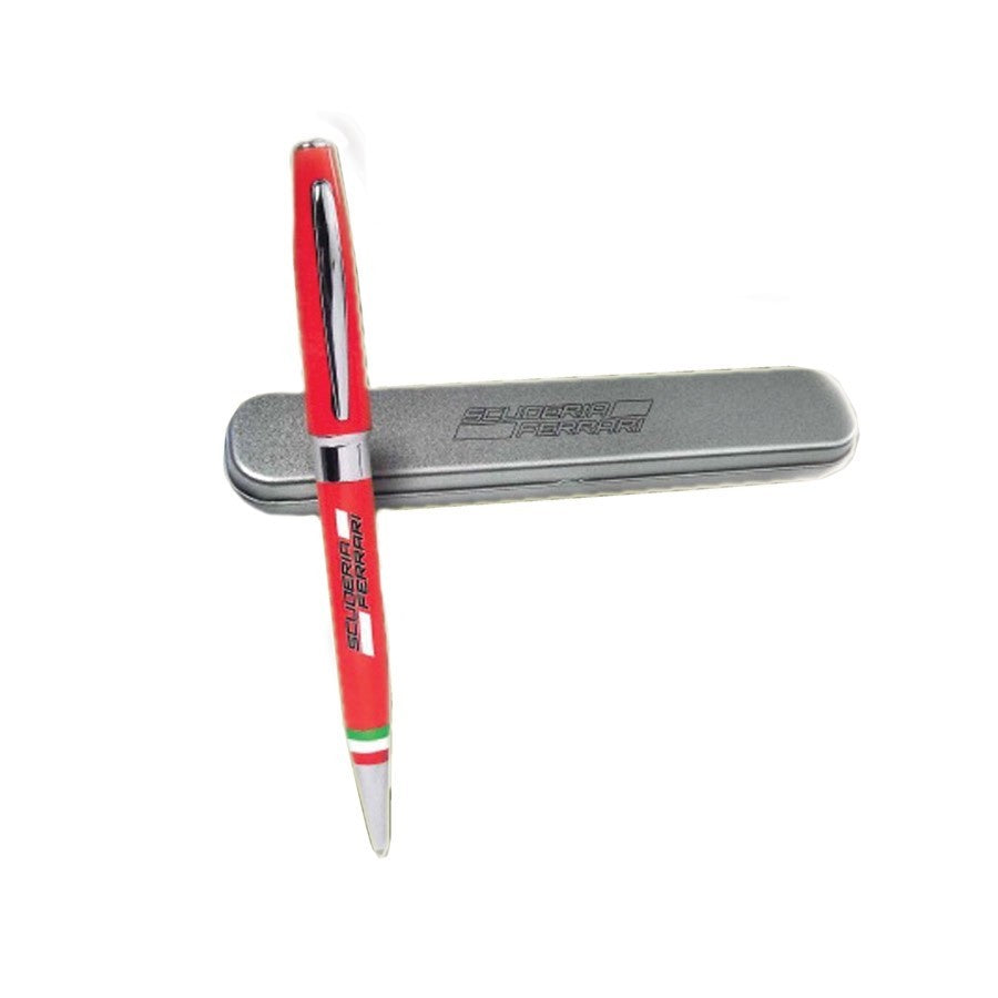 Ferrari Pen, in Metal Box, Red, 2018