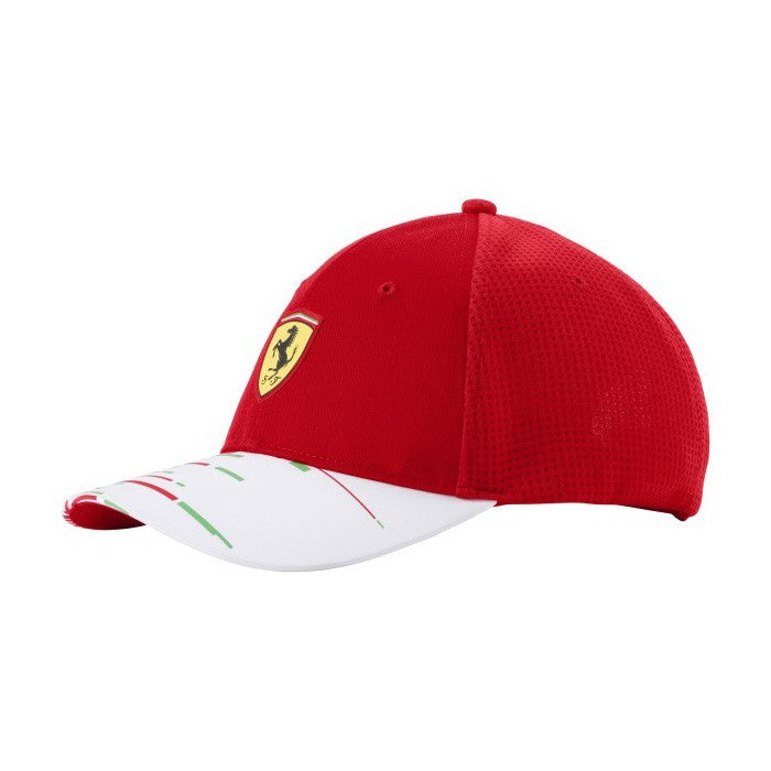 Ferrari Baseball Cap, Team, Adult, Red, 2018