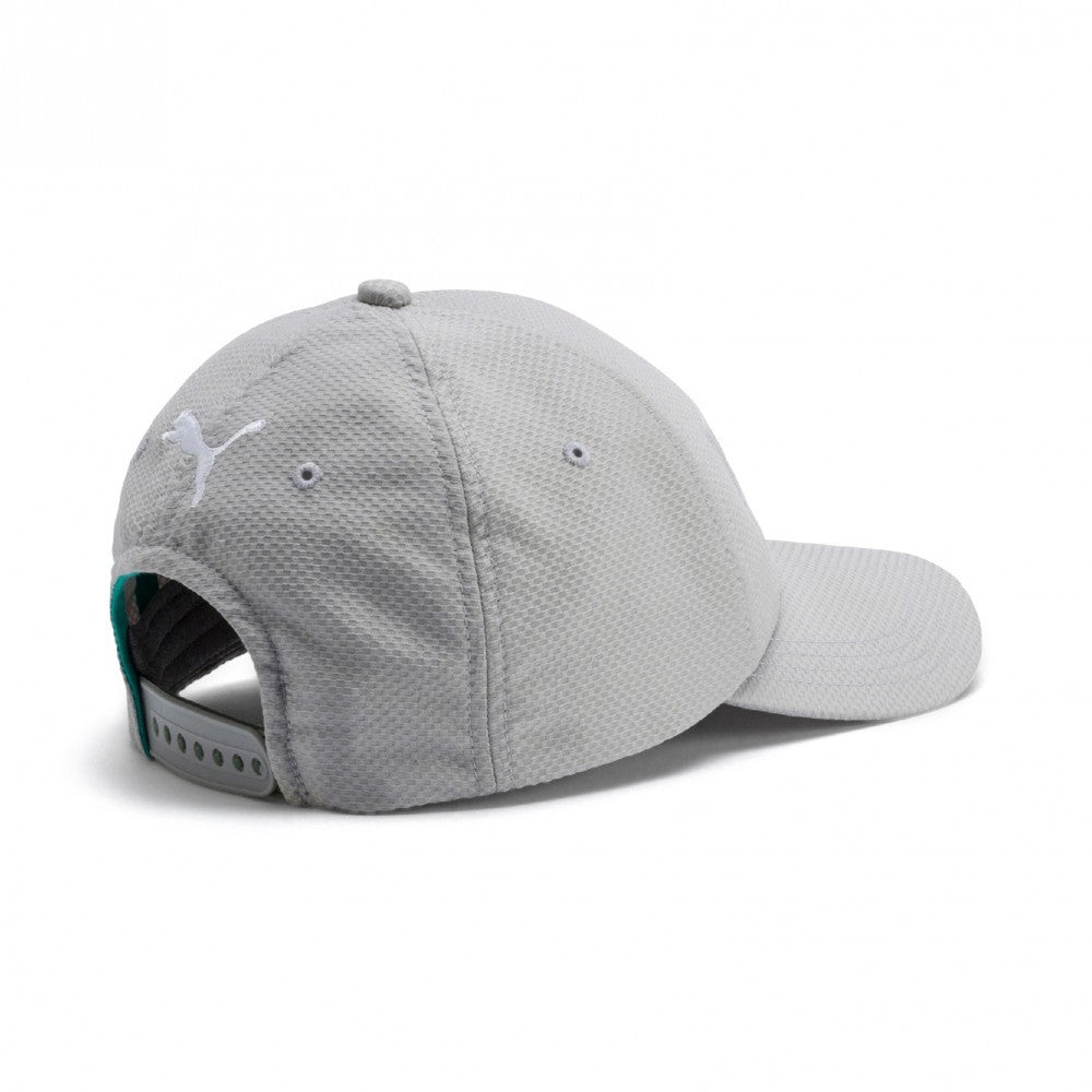Mercedes Baseball Cap, Puma Fanwear, Silver, 2018