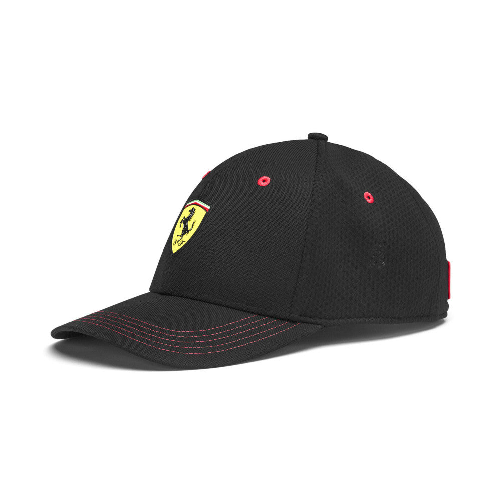 Ferrari Baseball Cap, Fanwear, Adult, Puma, Black, 2020