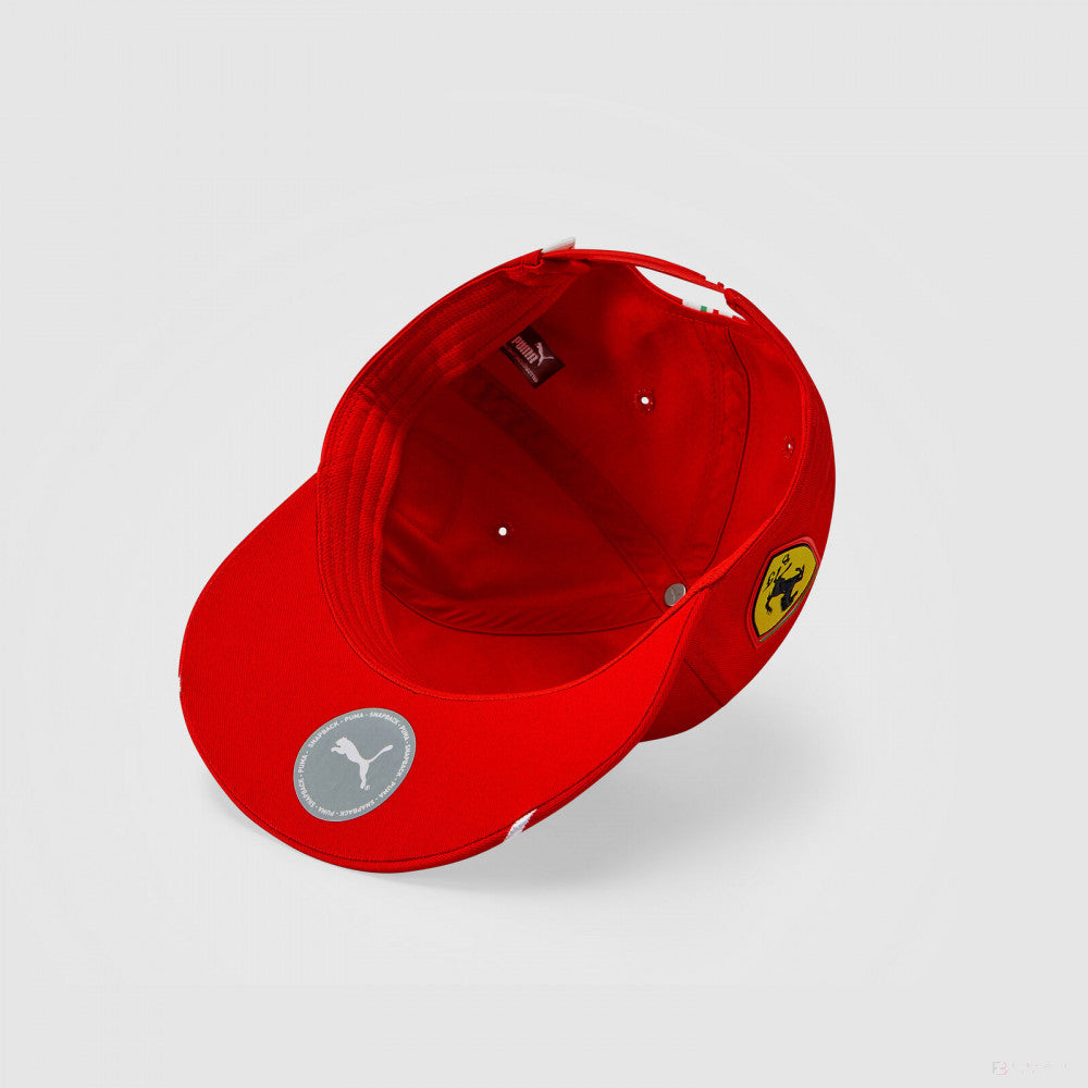 Ferrari Kids Baseball Cap, Puma Carlos Sainz, Red, 2021 - FansBRANDS®