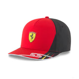 Puma Ferrari Team Sainz Baseball Cap Kids, Red, 2022