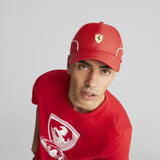 Ferrari Sportwear Race Baseball Cap Rosso Corsa - FansBRANDS®