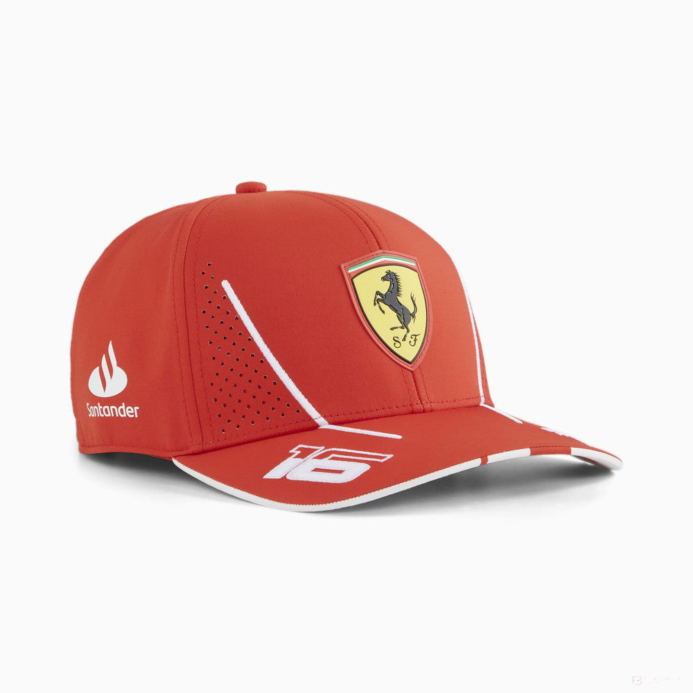 Ferrari cap, Puma, Charles Leclerc, red