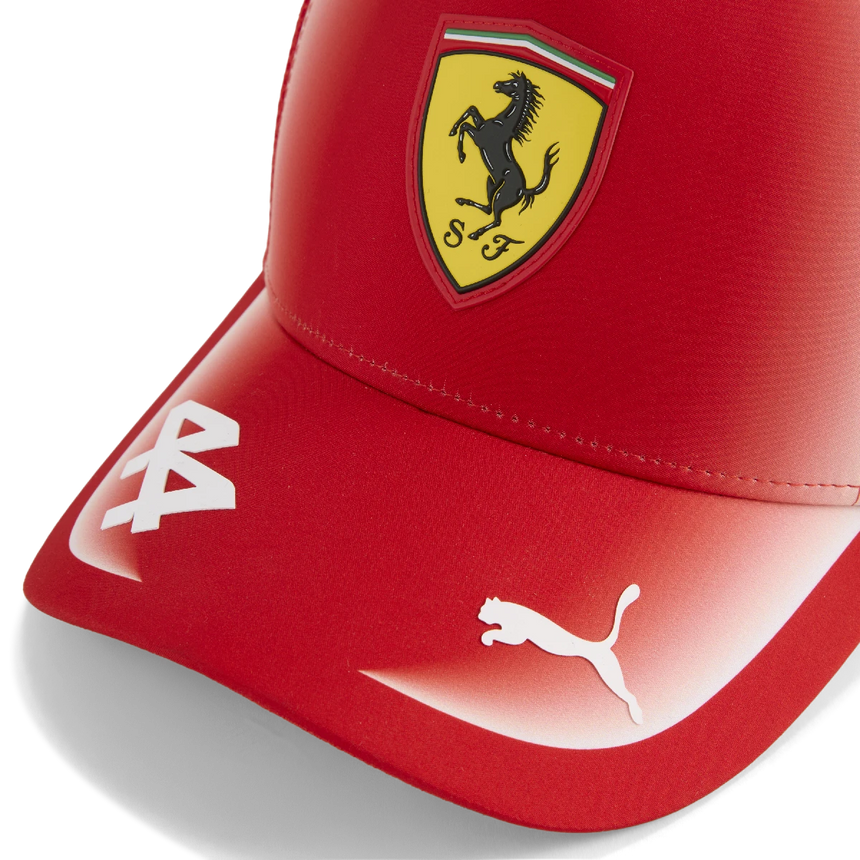 Ferrari trucker cap, team, Lewis Hamilton, Puma, red