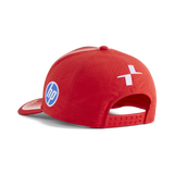 Ferrari cap, team, Charles Leclerc, Puma, red