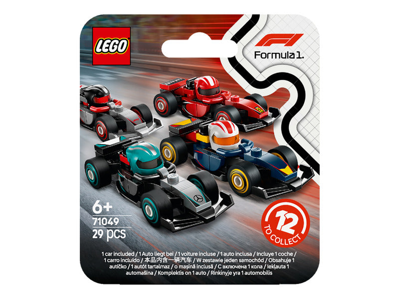LEGO® Minifigures, 71049, collectible 1 of 12, F1 cars