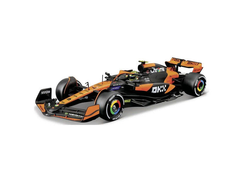 McLaren model kit, bburago, Lando Norris, 1:24, #4, MCL38