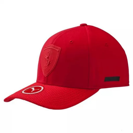 Ferrari Baseball Cap, Fullcap, Adult, Red, 2017 - FansBRANDS®