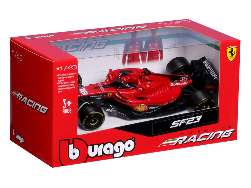 Ferrari model car, F1-23, bburago, 1:43, Charles Leclerc #16, 2023