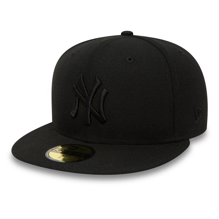 New York Yankees cap, New Era, 59FIFTY, black