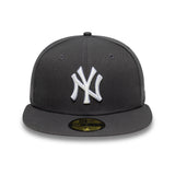 New York Yankees cap, New Era, Basic, grey