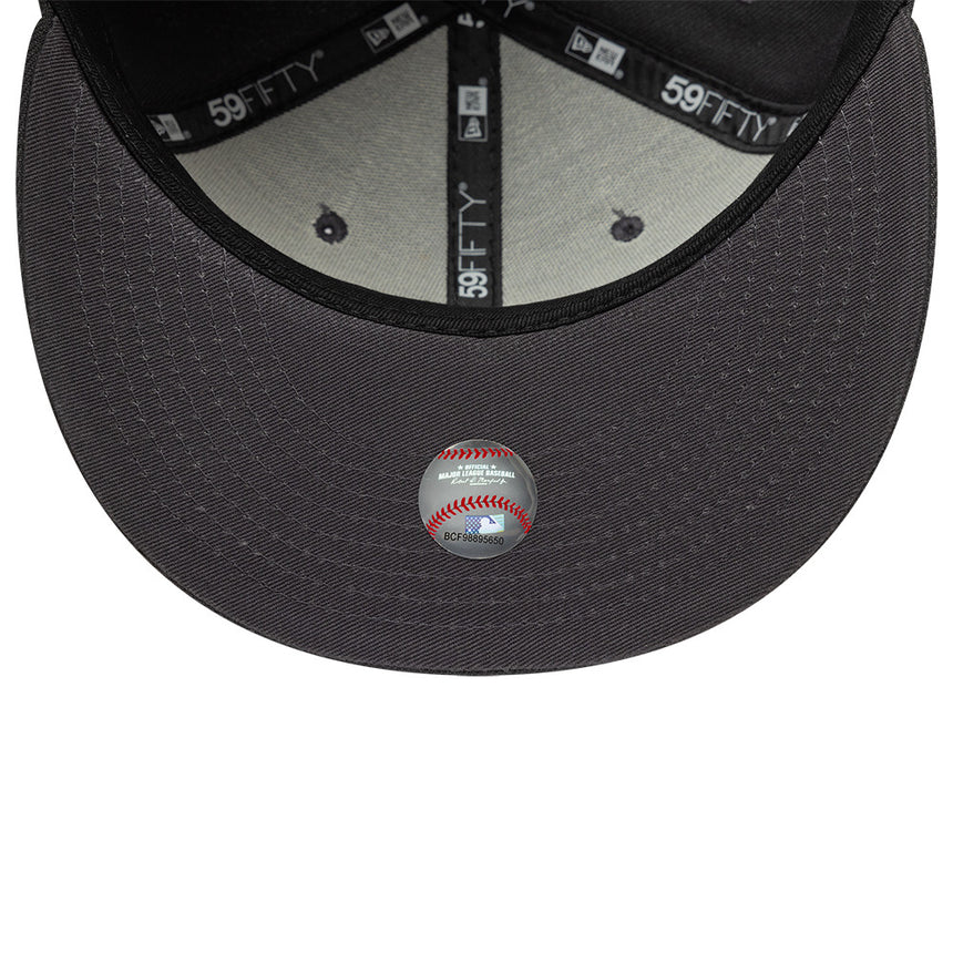New York Yankees cap, New Era, Basic, grey