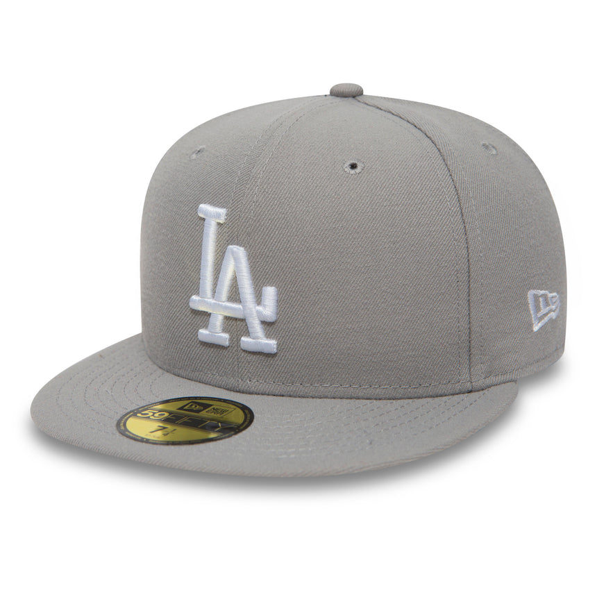 Los Angeles Dodgers cap, New Era, 59FIFITY, Basic, grey
