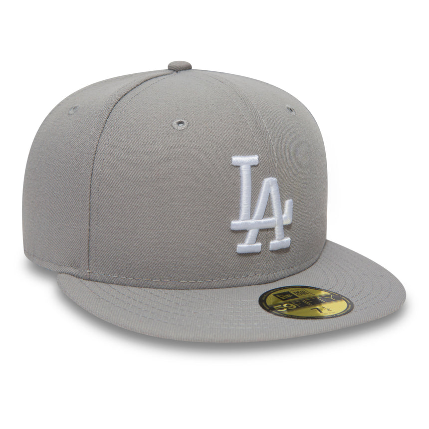 Los Angeles Dodgers cap, New Era, 59FIFITY, Basic, grey