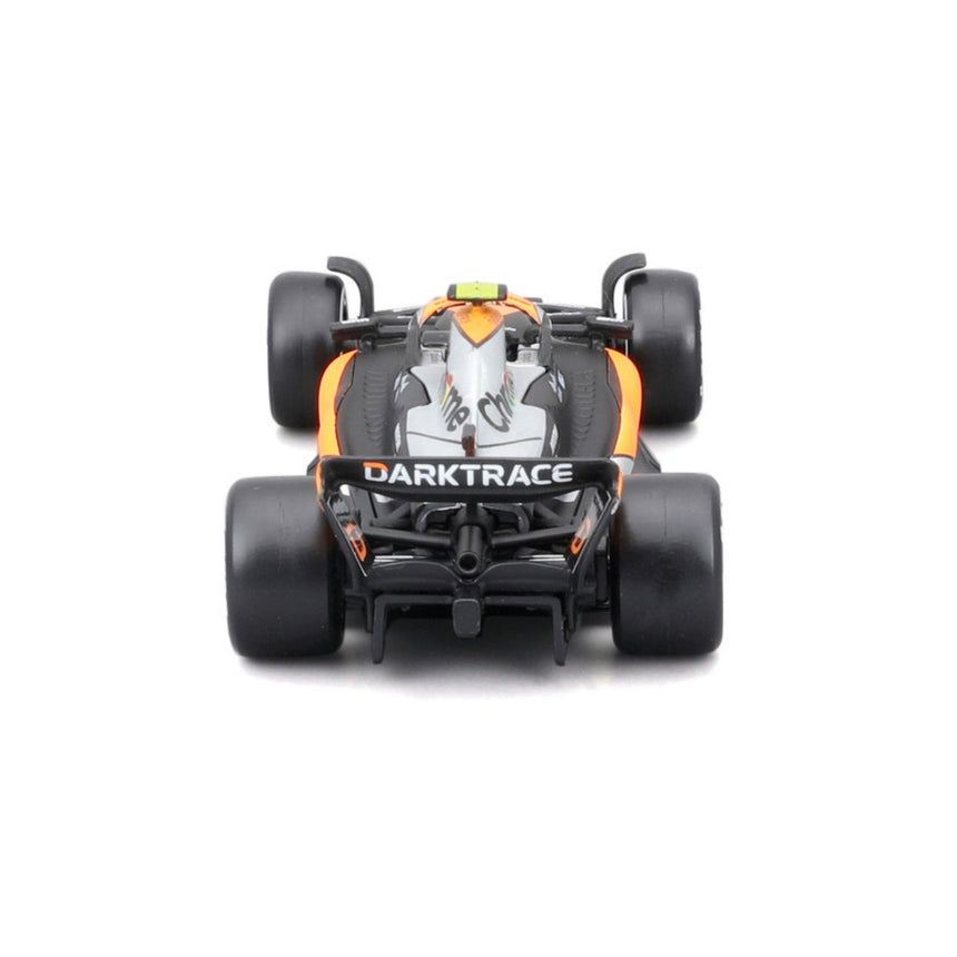 Coche de Fórmula 1 McLaren, con casco, MCL60, bburago, 1:43, Lando Norris #4