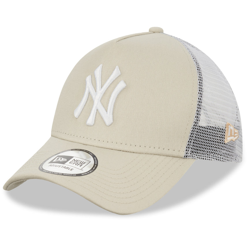 New York Yankees cap, trucker, New Era, 9FORTY, essential, beige
