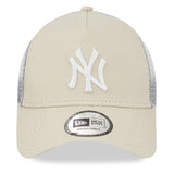 New York Yankees cap, trucker, New Era, 9FORTY, essential, beige