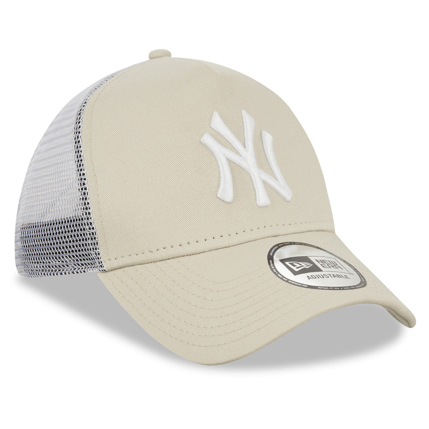 New York Yankees cap, trucker, New Era, 9FORTY, essential, beige
